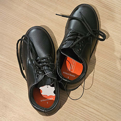 Brilliant Basics Kids School Shoes Black
