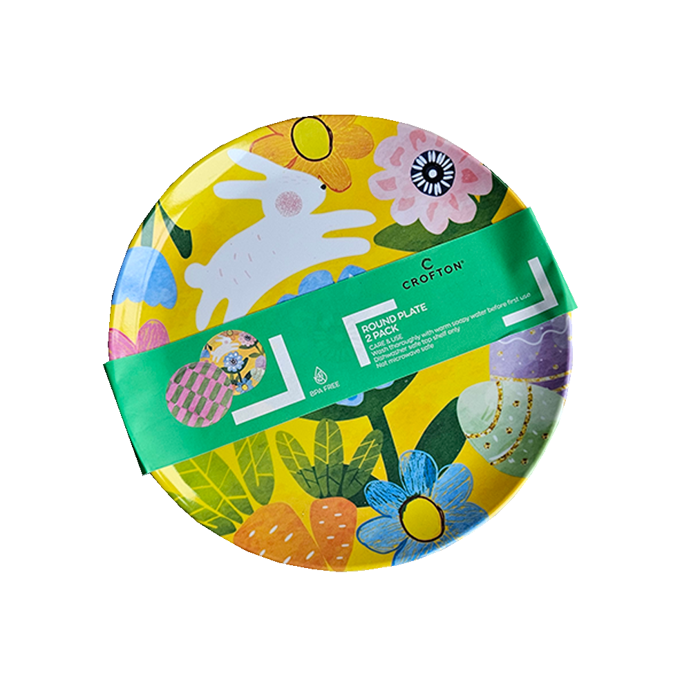 Crofton Easter Themed 2 Pack Plates