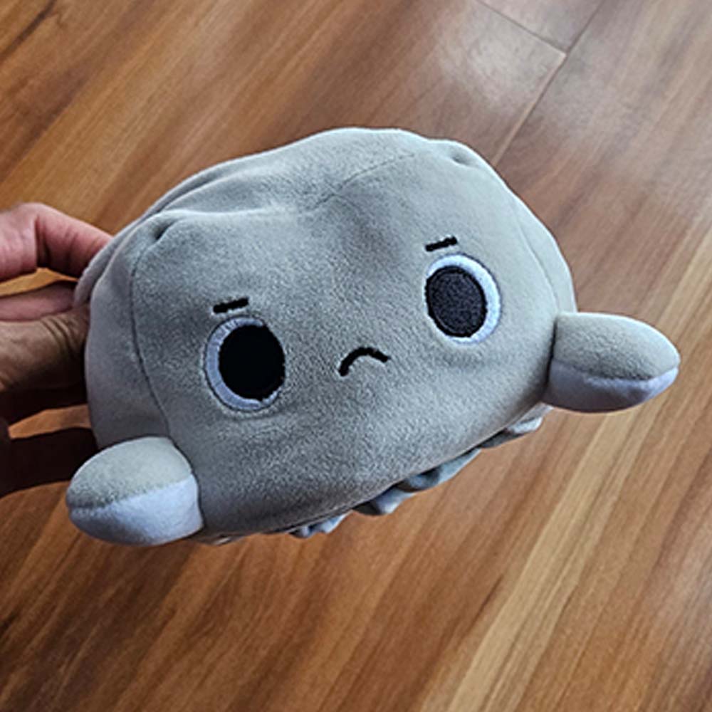 PRE-LOVED Whale Reverse Plush Toy